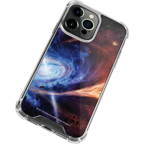 StockTrek Binary System Orbiting near a Black Hole iPhone 13 Pro Max Clear Case
